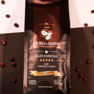 Café Especial Ouro da Serra em Grãos 500g