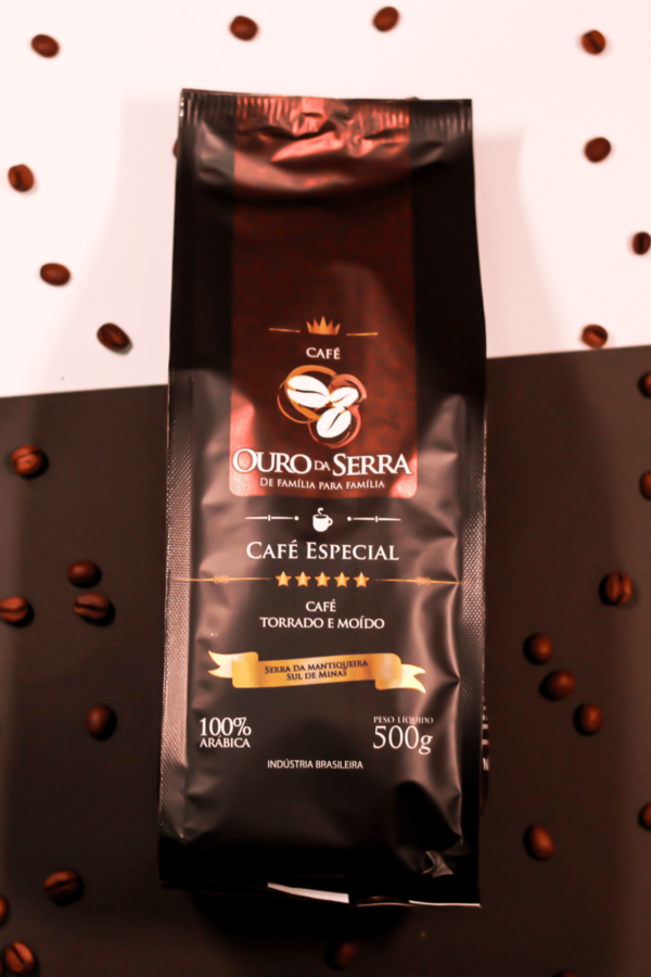 Café Especial Ouro da Serra em Grãos 500g